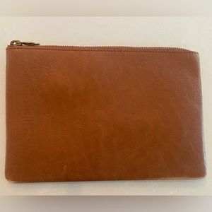 Madwell Leather Pouch Clutch